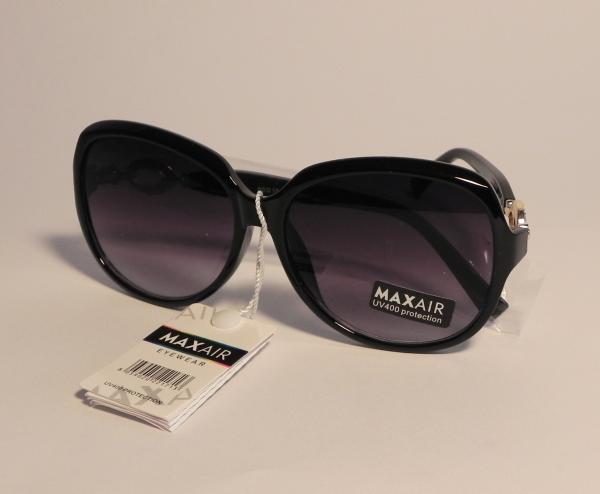 Sonnenbrille schwarz mit gold und Glitzer
